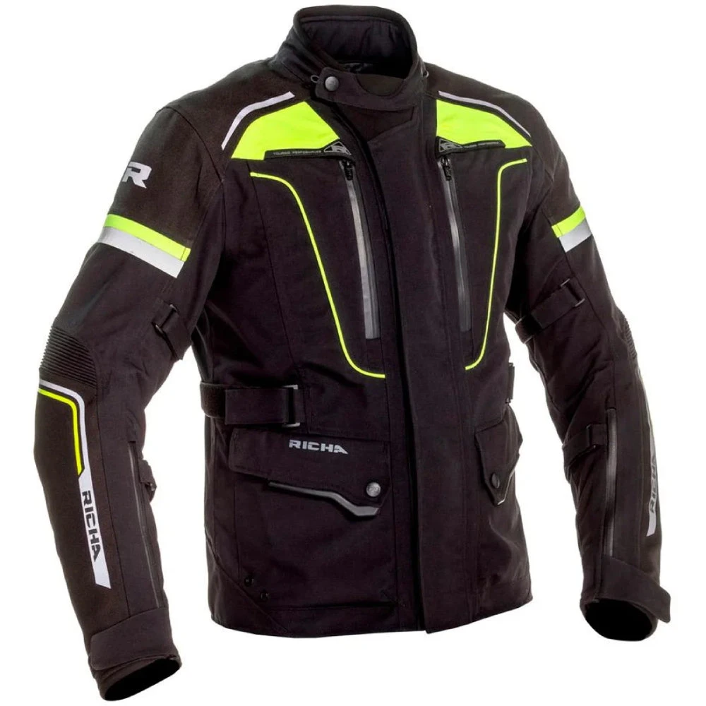 Richa Infinity 2 Pro Textile Jacket Black / Fluorescent 3 Richa Infinity 2 Pro Textile Jacket Black / Fluorescent