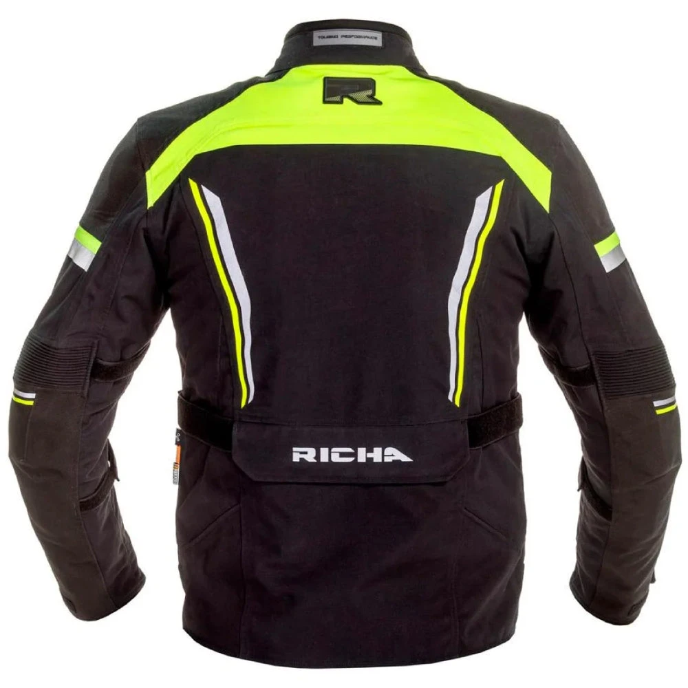 Richa Infinity 2 Pro Textile Jacket Black / Fluorescent 4 Richa Infinity 2 Pro Textile Jacket Black / Fluorescent - Image 2