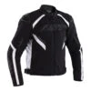 RST Sabre Airbag Textile Jacket Black / White 1 RST Sabre Airbag Textile Jacket Black / White -Motorcycle Equipment Store RST 102555BW RSTMen sSabreAirbagTextileBBW 1