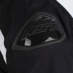 RST Sabre Airbag Textile Jacket Black / White -Motorcycle Equipment Store RST 102555BW RSTMen sSabreAirbagTextileBBWshoulderpro2