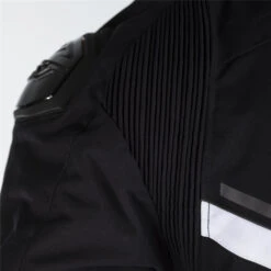 RST Sabre Airbag Textile Jacket Black / White -Motorcycle Equipment Store RST 102555BW RSTMen sSabreAirbagTextileBBWtop