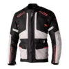 RST Endurance Textile Jacket Black / Silver / Red -Motorcycle Equipment Store RST102979BSR RSTBlackSilverRedEnduranceCEJacket
