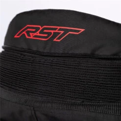 RST Endurance Textile Trousers Black / Silver / Red -Motorcycle Equipment Store RST102984BSR RSTBlackSilverRedEnduranceTrouserstop