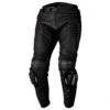 RST S1 Men's Leather Jeans Black