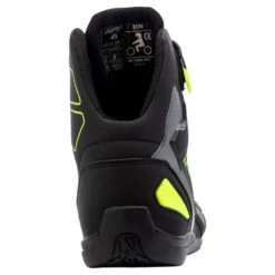 RST Sabre Moto Men's Shoes Flo Yellow -Motorcycle Equipment Store RSTSabreMotoShoeMensCEBootFloYellowRST 103053FYELRear