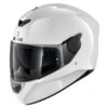 Shark D-Skwal 2 Helmet Blank White -Motorcycle Equipment Store SharkD Skwal2WHUBlankWhiteHelmet