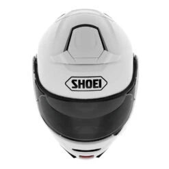 Shoei Neotec 2 Flip-Up Helmet White -Motorcycle Equipment Store ShoeiNeotec2Flip UpHelmetWhiteTop