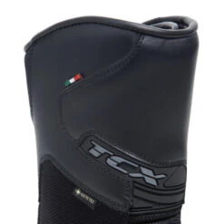 TCX Lady Tourer GTX Boots Black 17 TCX Lady Tourer GTX Boots Black -Motorcycle Equipment Store TCXLadyTourerGTXBootsBlackTCX 8025G NERLogoDetail