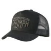 Triumph Ellis Trucker Cap Black -Motorcycle Equipment Store TriumphEllisCapBlackMCAS2355