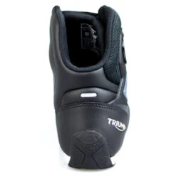 Triumph Faster 3 Rideknit Short Boots Black -Motorcycle Equipment Store TriumphFaster3RKSMBTA22804HeelDetail