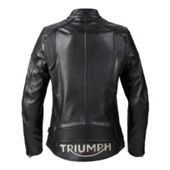 Triumph Braddan Sport Women's Jacket Black 11 Triumph Braddan Sport Women's Jacket Black -Motorcycle Equipment Store TriumphLadiesBraddanSportJacketMLLS21105Rear