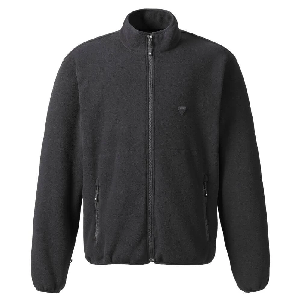 Triumph Fleece Jacket Black 3 Triumph Fleece Jacket Black