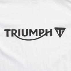 Triumph Melrose Women's T-Shirt White -Motorcycle Equipment Store TriumphWomen sMelroseTeeWhitePrint
