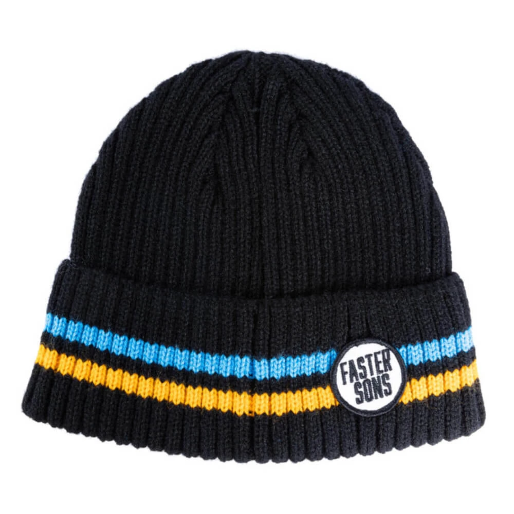 Yamaha Faster Sons 2023 Beanie Black 4 Yamaha Faster Sons 2023 Beanie Black - Image 2
