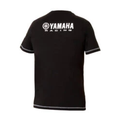 Yamaha Paddock Blue Mito T-Shirt Black -Motorcycle Equipment Store YamahaPaddockBlueMitoBlackT ShirtB18FT101B0Rear3qtr