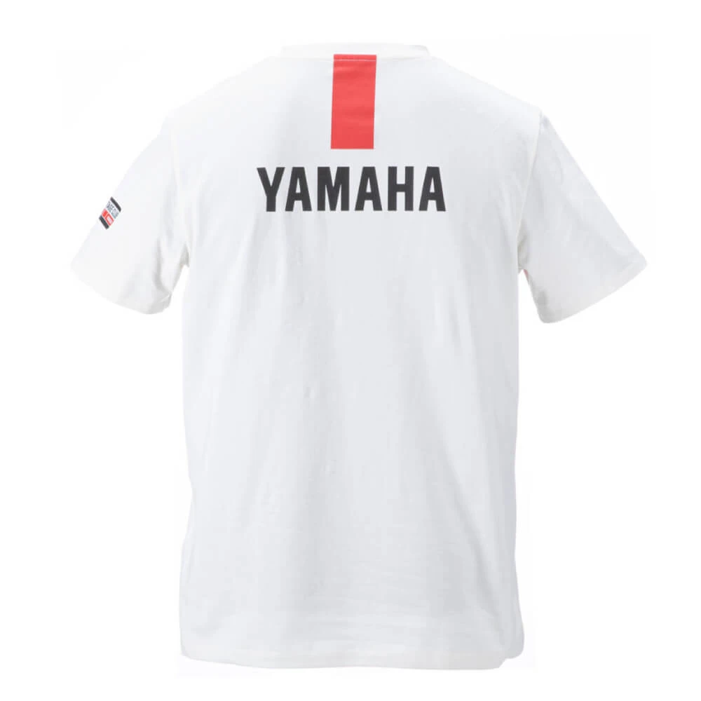 Yamaha Racing Heritage Baltor T-Shirt White 4 Yamaha Racing Heritage Baltor T-Shirt White - Image 2