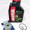 Suzuki GZ125 Marauder Service Kit - Oil Filter, Sump Plug Washer & O-Rings - Motul Oil -Motorcycle Equipment Store image224510847