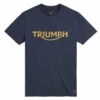 Triumph Bamburgh T-Shirt Blue Iris -Motorcycle Equipment Store image269483170