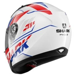 Shark Ridill Helmet Phaz White / Blue / Red -Motorcycle Equipment Store image306312007
