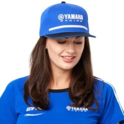 Yamaha Paddock Blue Adult Flat Cap -Motorcycle Equipment Store image329009070