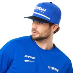 Yamaha Paddock Blue Adult Flat Cap -Motorcycle Equipment Store image329009072