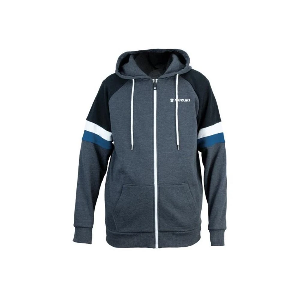 Suzuki Team Blue Zipped Hoodie 3 Suzuki Team Blue Zipped Hoodie