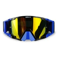 Nitro NV-100 Motocross Goggles Blue 8 Nitro NV-100 Motocross Goggles Blue -Motorcycle Equipment Store image371115701