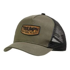 Triumph Dude Trucker Cap Black / Khaki